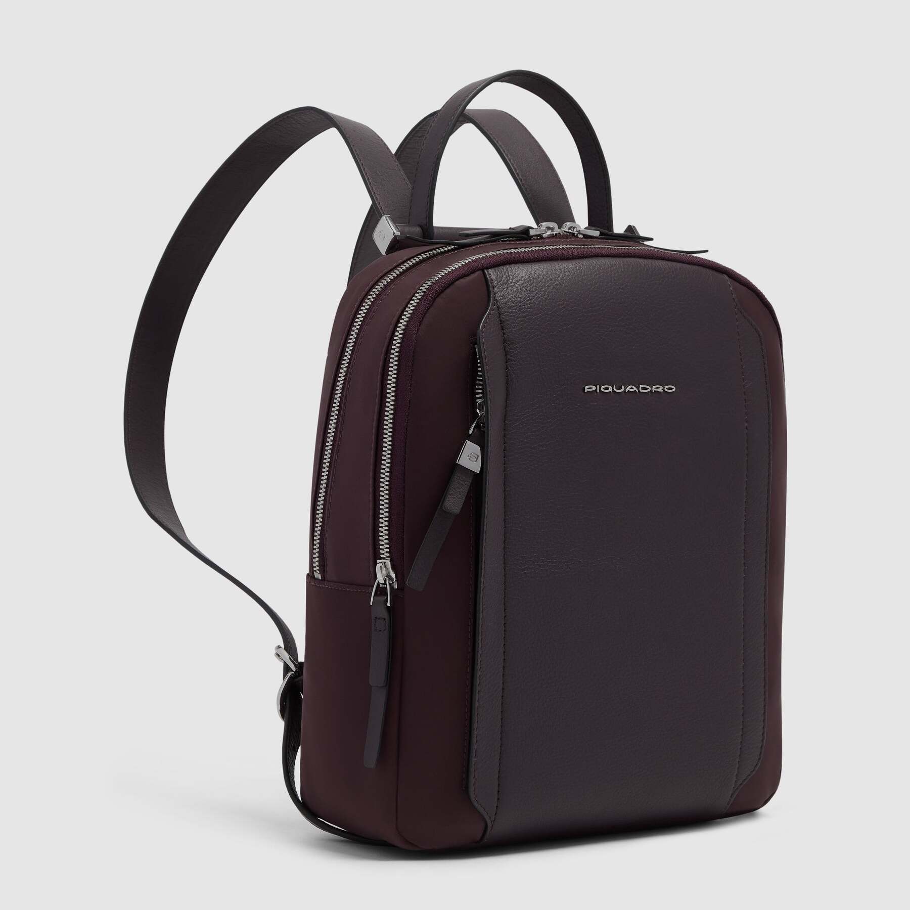 Piquadro Zaino donna porta iPad® in tessuto riciclato
