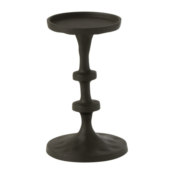 J-Line chandelier Luz - aluminium - noir - small