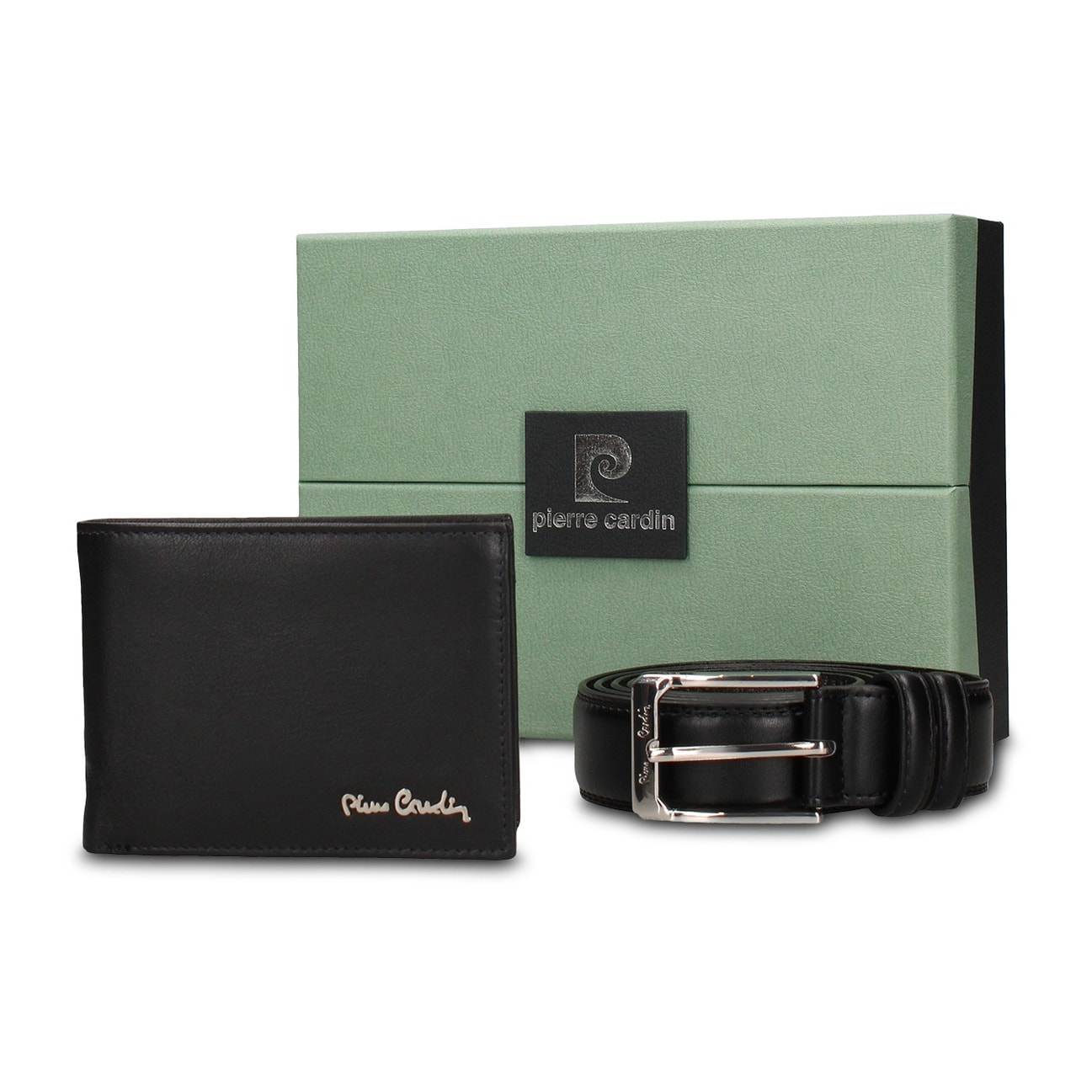 Set portafoglio e cintura uomo - Modello Erewhon Elite - Vera pelle