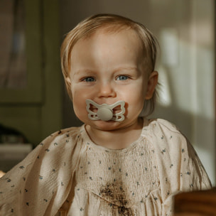 Frigg Pack 2 Chupetes Anat. Silicona Butterfly