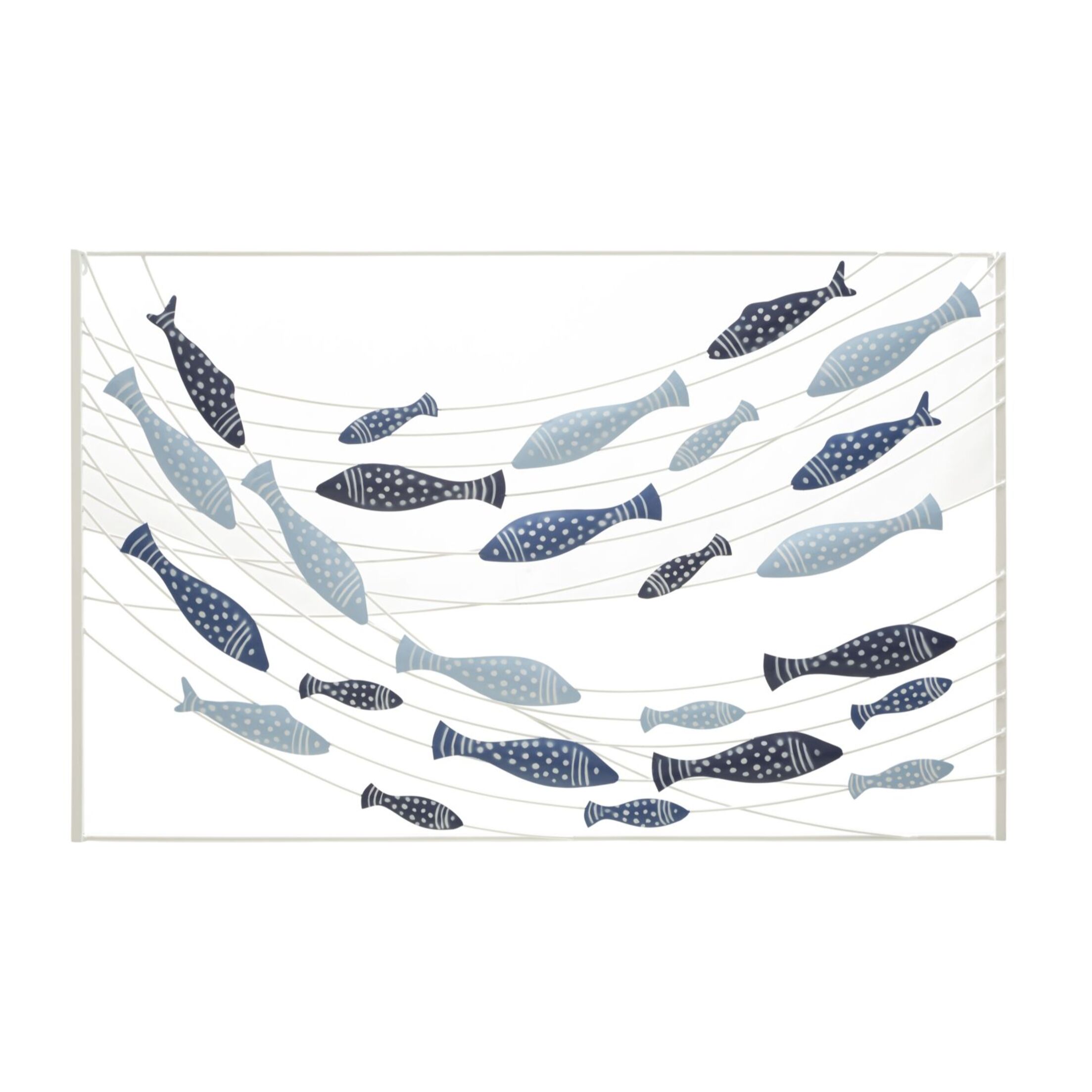 PANNELLO DA MURO PESCI CM 96,5X1,5X61