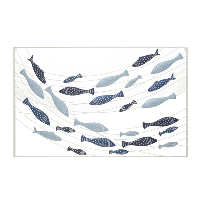 PANNELLO DA MURO PESCI CM 96,5X1,5X61