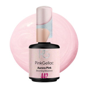 Vernis semi-permanent - 442 Aurora Pink - 15 ml