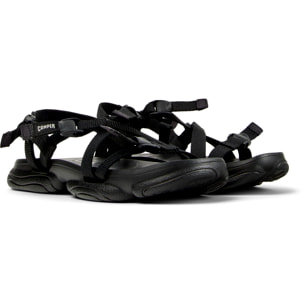 Sandalias - CAMPER Karst Sandal - Negro - Textil técnico