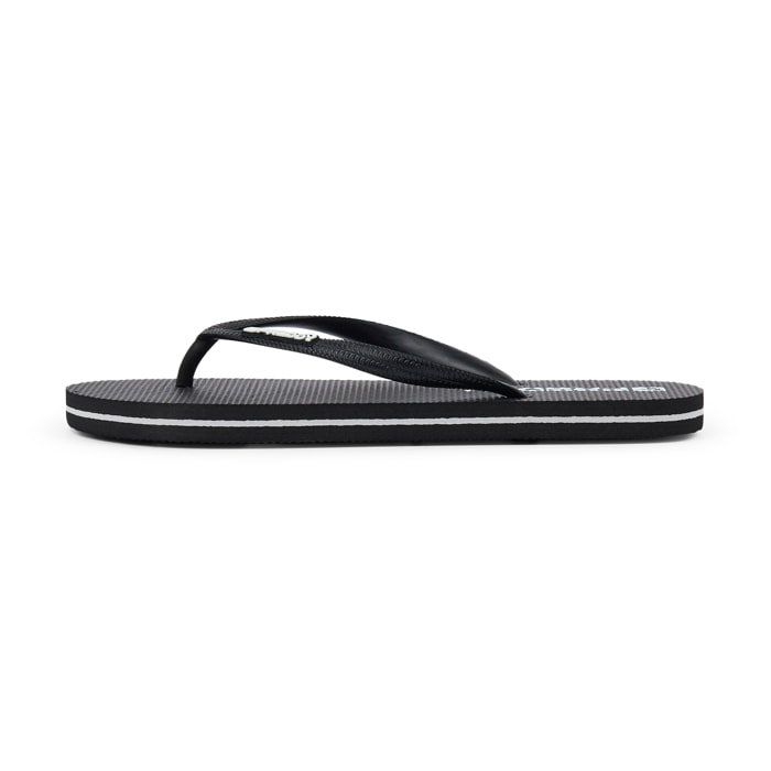Infradito flip-flop donna con riga a contrasto e loghi