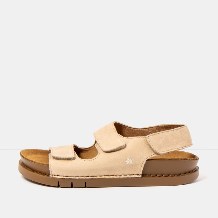 Sandalias 2023 NOBUCK CREAM / KASSEL color Cream