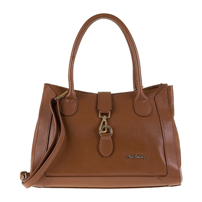 Borsa a mano da donna Made in Italy - Modello Althea Lux - 100% pelle - 34.5 x 22.0 x 17.0 cm