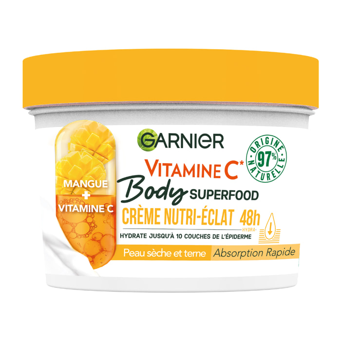 Crème nutri-éclat Mangue et Vitamine C
