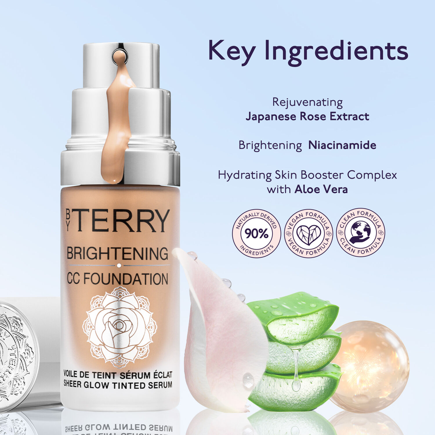 Brightening CC Foundation - Voile de Teint Sérum Eclat 30 ml