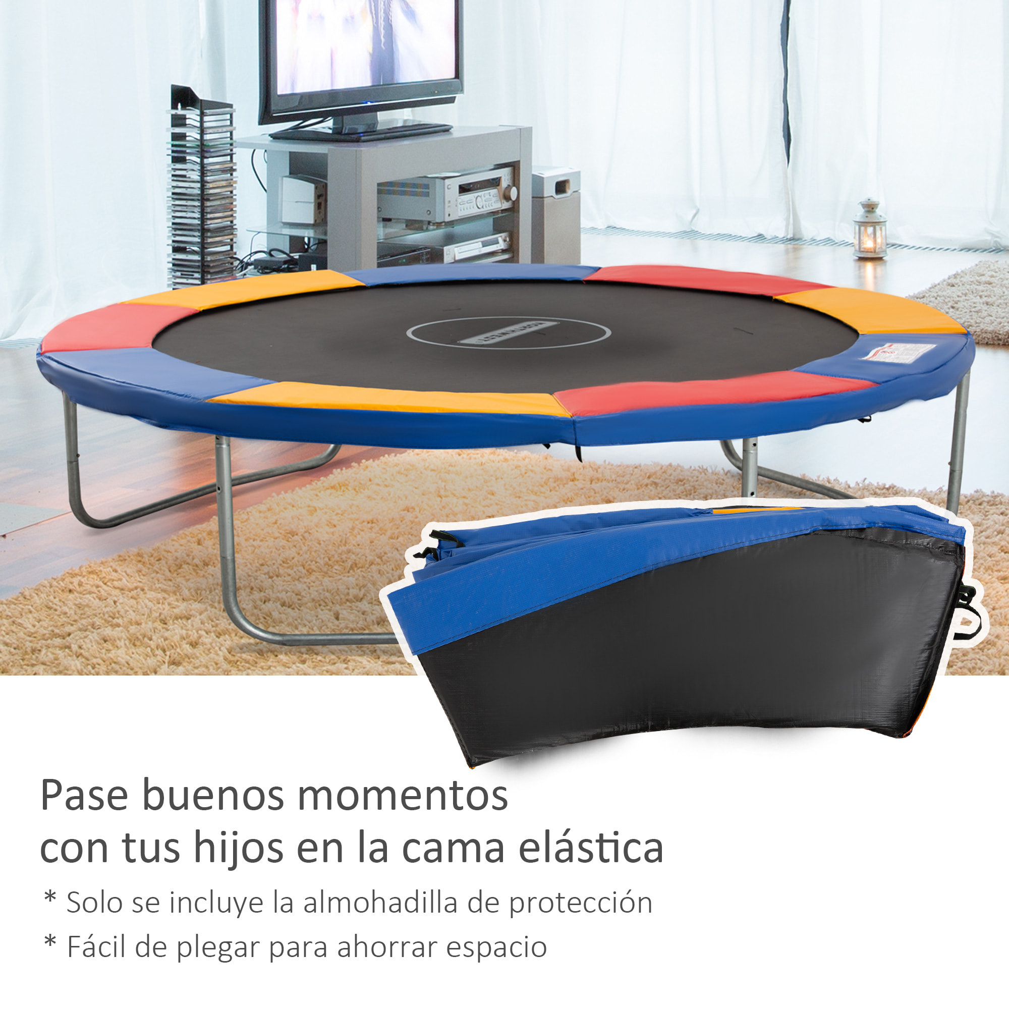 Cubierta de Proteccion Borde Trampolín PEC EPE Ø305cm