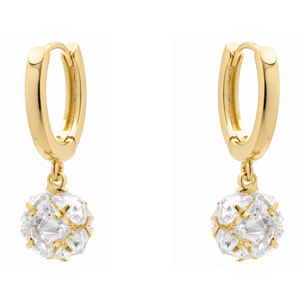 Pendientes Monrus acabado oro amarillo 18k
