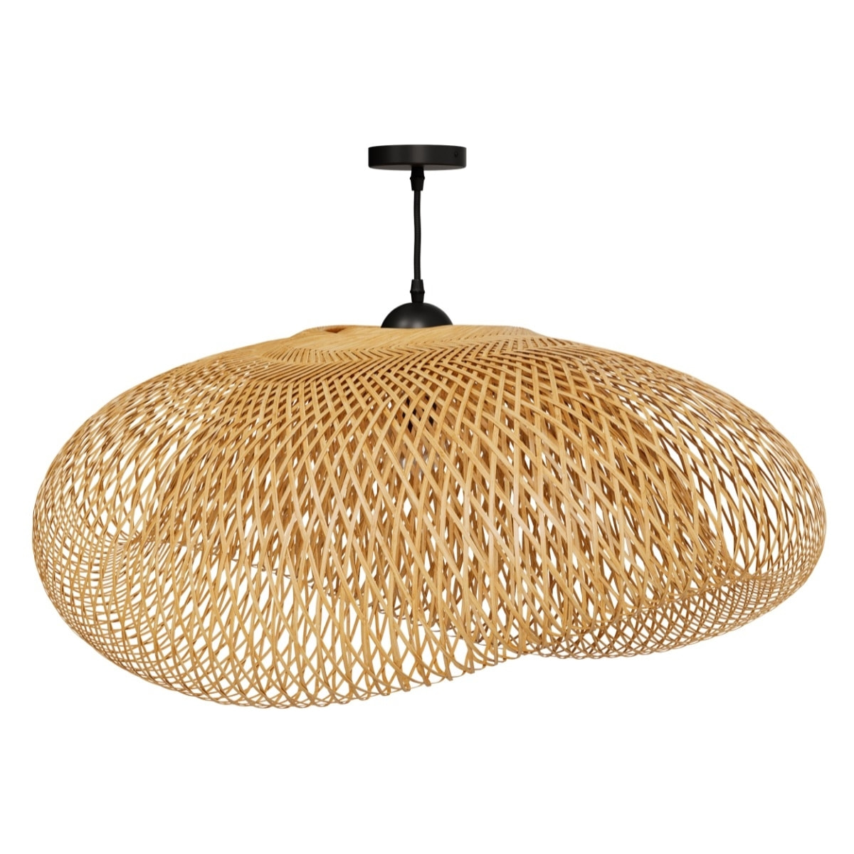 Suspension en bambou naturel D88 cm - Anya