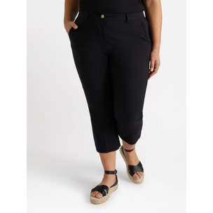 Fiorella Rubino - Pantaloni cropped - Nero