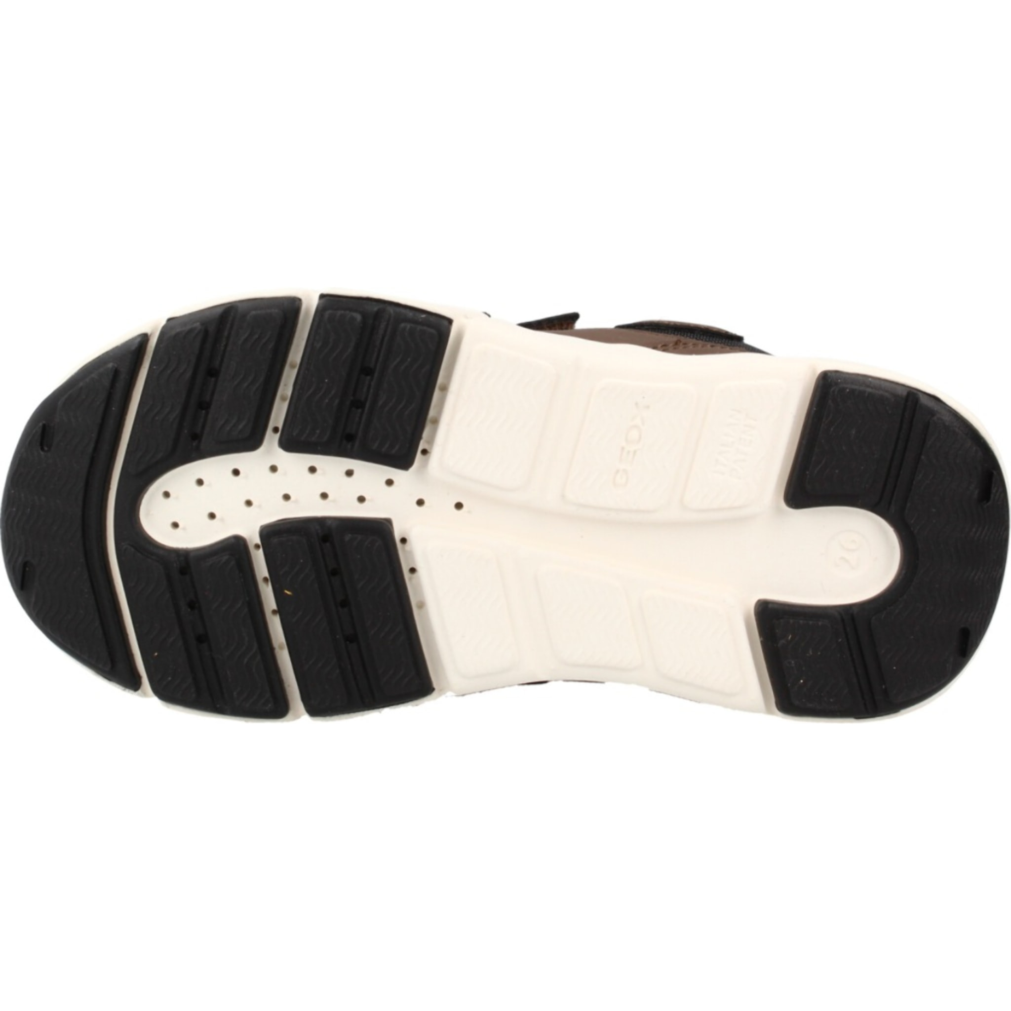 Zapatillas Niño de la marca GEOX  modelo B666GA 0MEBC B FLEXYPER MARRON