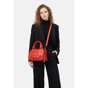 Borsa a spalla da donna - Modello Erisia - Vera pelle - 25.0 x 15.0 x 10.0 cm