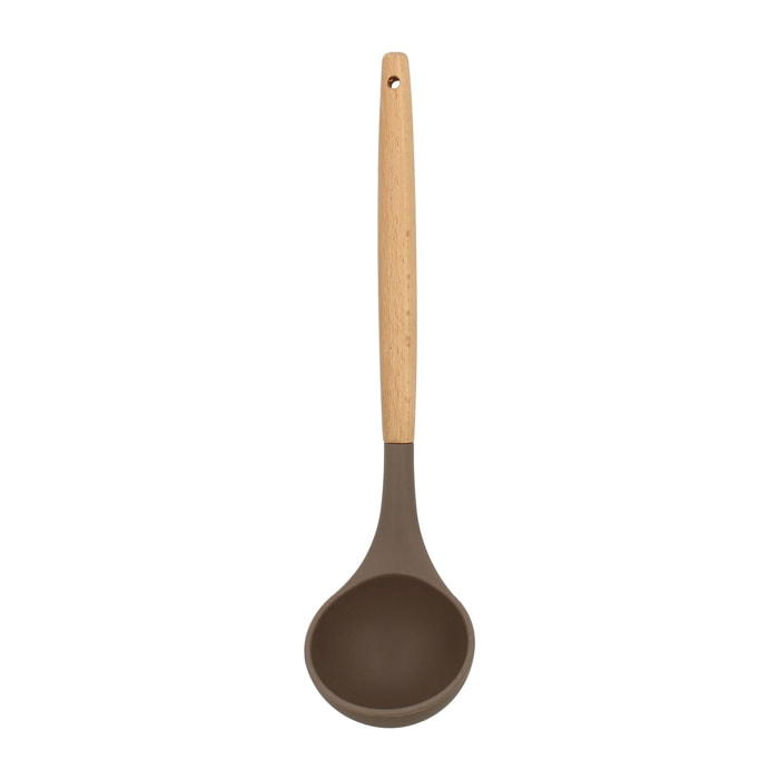 Louche en silicone et manche en bois  ELIOTT