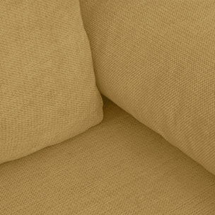 Canapé convertible 3 places en tissu chenille - LARIA
