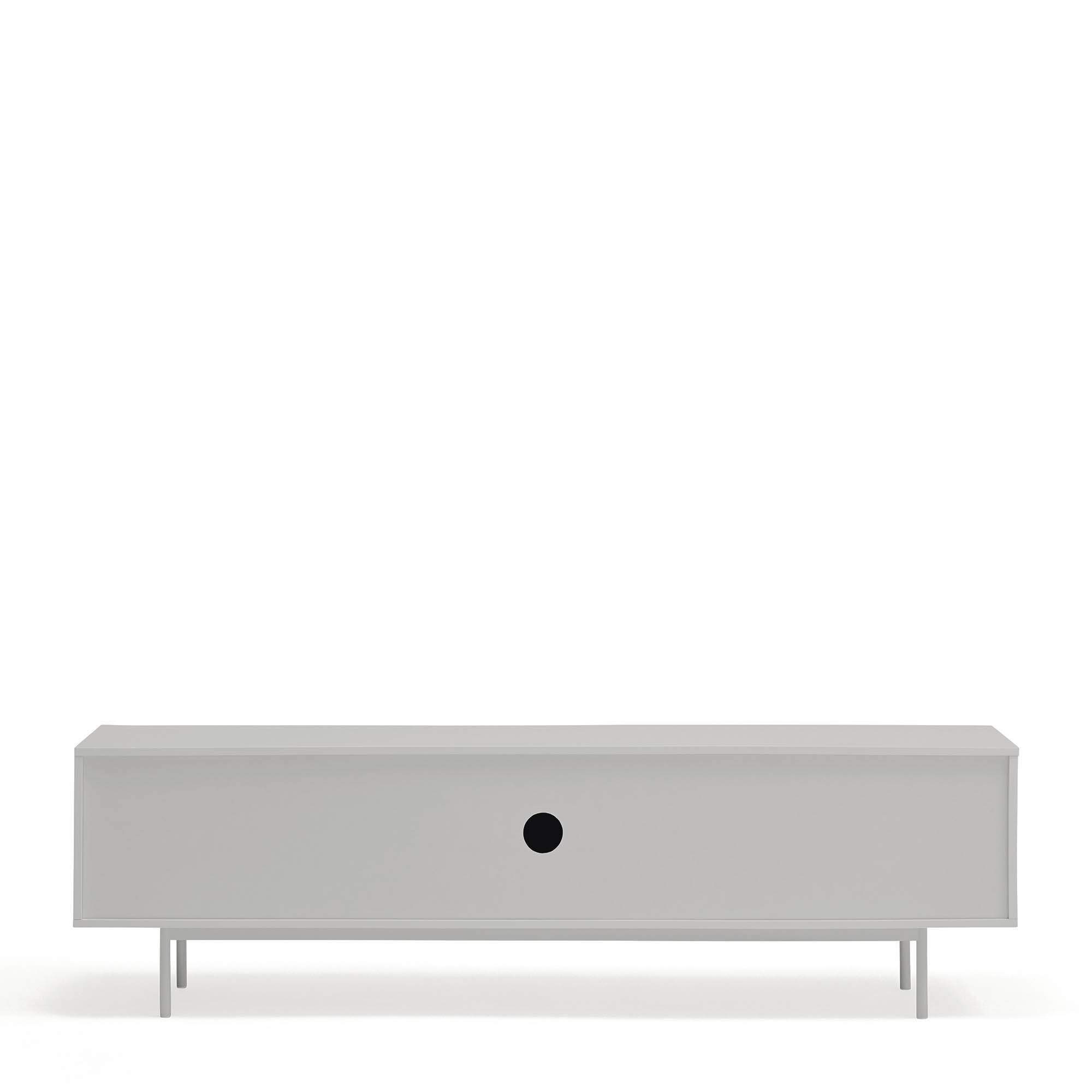 Mueble de televisión Sierra 3 puertas gris claro