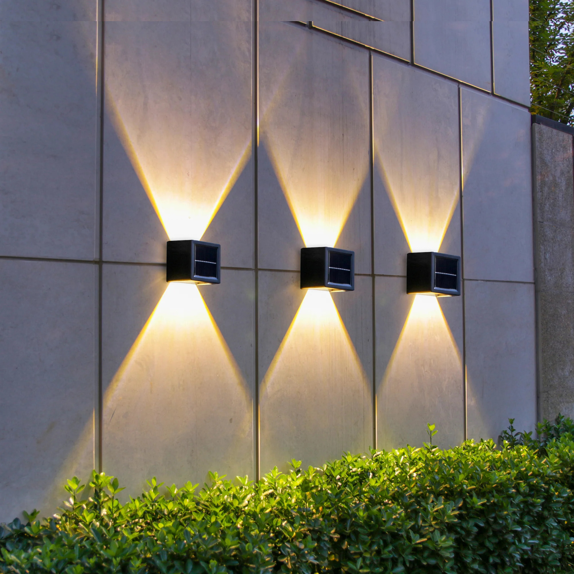 4 Applique murale solaire DAXY 100LM