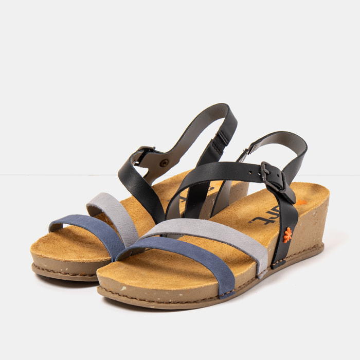 Sandalias 1930 MULTI BLACK-DENIM/ I LIVE color Black-denim