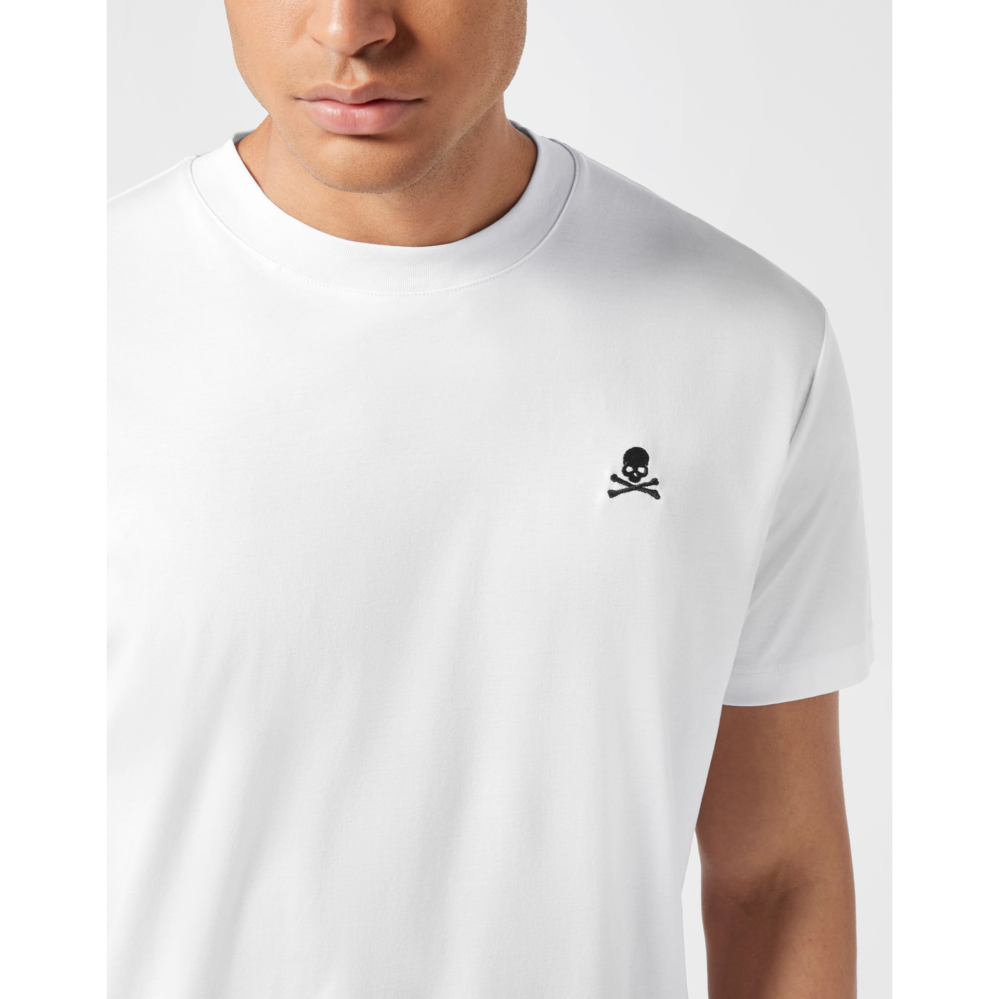 PHILIPP PLEIN T-Shirt Round Neck Ss SKULL