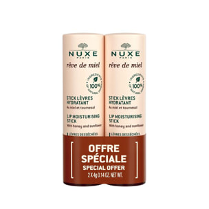 Rêve de Miel - Duo Sticks lèvres hydratants 2x4g Rêve de Miel