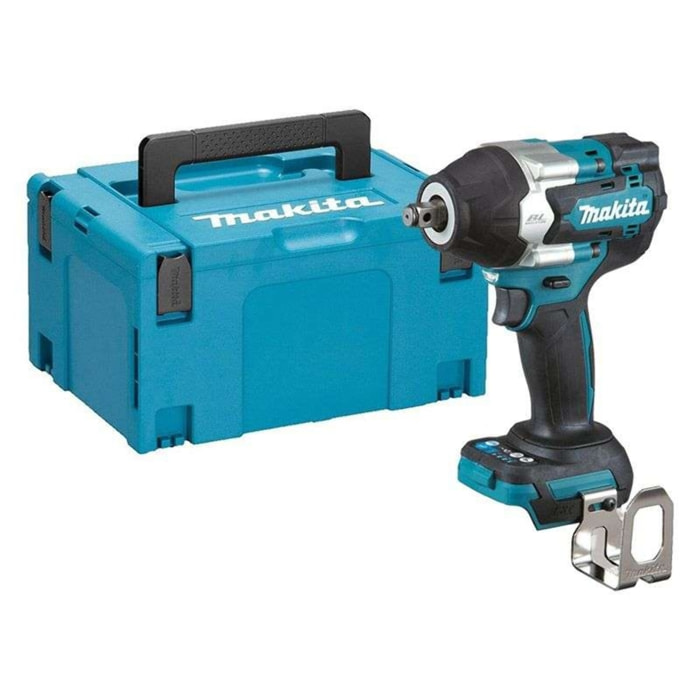 Llave de impacto Li-Ion 18 V 700 Nm - MAKITA - sin batería ni cargador - MakPac - DTW700ZJ