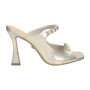 Sandali Donna Tata Italia Argentato