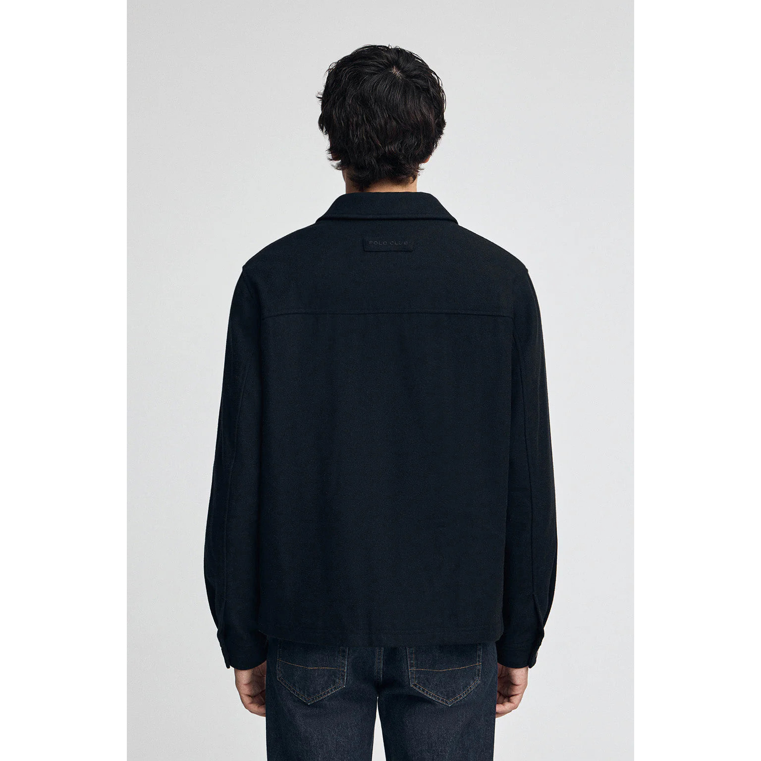 Giubbotto Humbolt blu marino con logo Polo Club