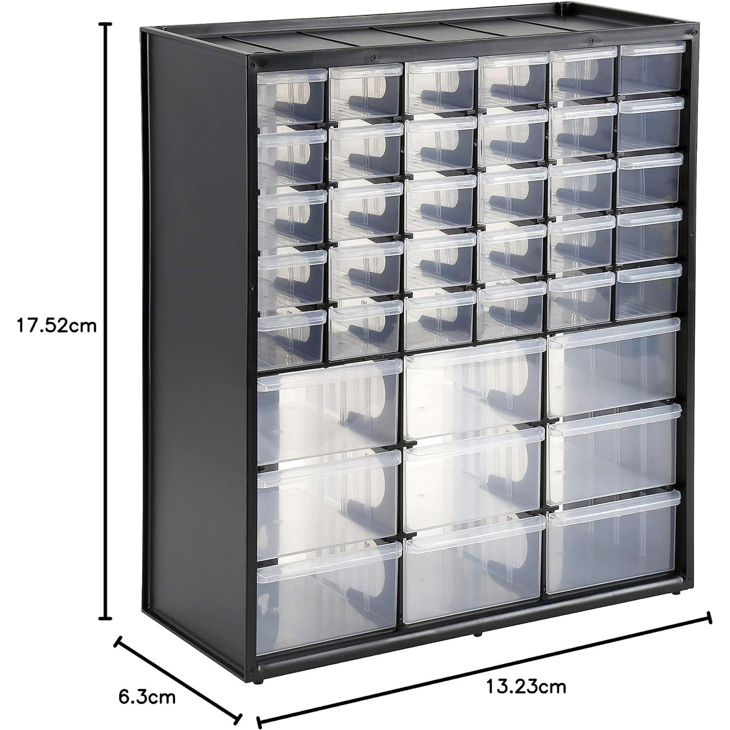 Boîte de rangement polyvalente avec 39 tiroirs