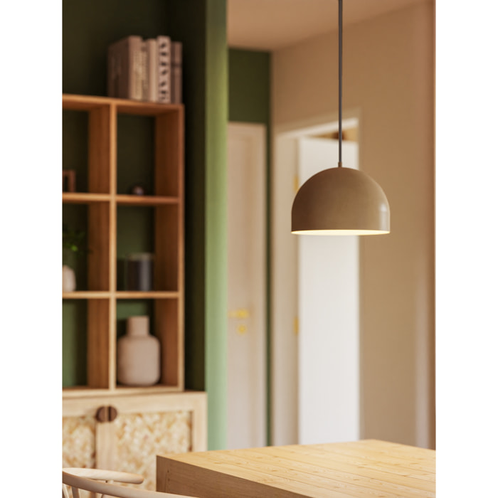 Forlight Fres lampara colgante en beig para bombilla E27