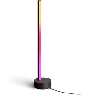 Lampe connectée PHILIPS HUE Gradient Signe noir White&Color Ambiance