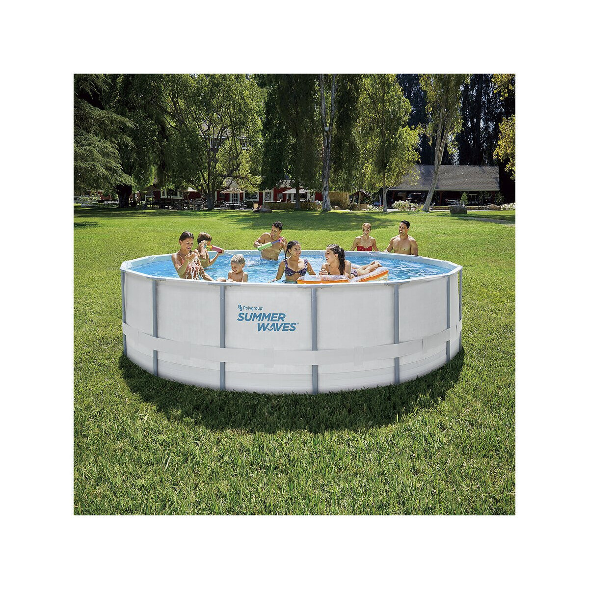 Piscine hors-sol tubulaire "Elite" - Ø 4.88 x 1.22 m