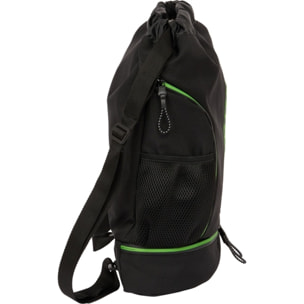 Saco mochila kappa "black"