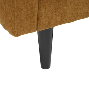 Canapé fixe Candice 3 places 194x96cm beige