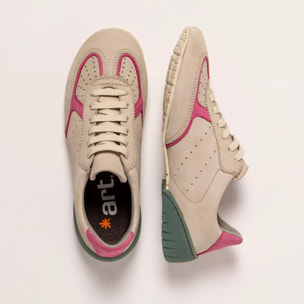 Zapatos 1744 NOBUCK BONE-PINK/ NANTES color Bone-pink