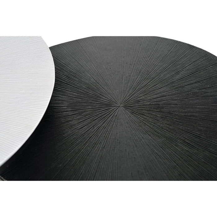 Set de 2 mesas - Bronce y Hierro