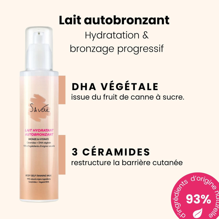 Lait hydratant autobronzant Corps - Bronze & Hydrate 150 ml