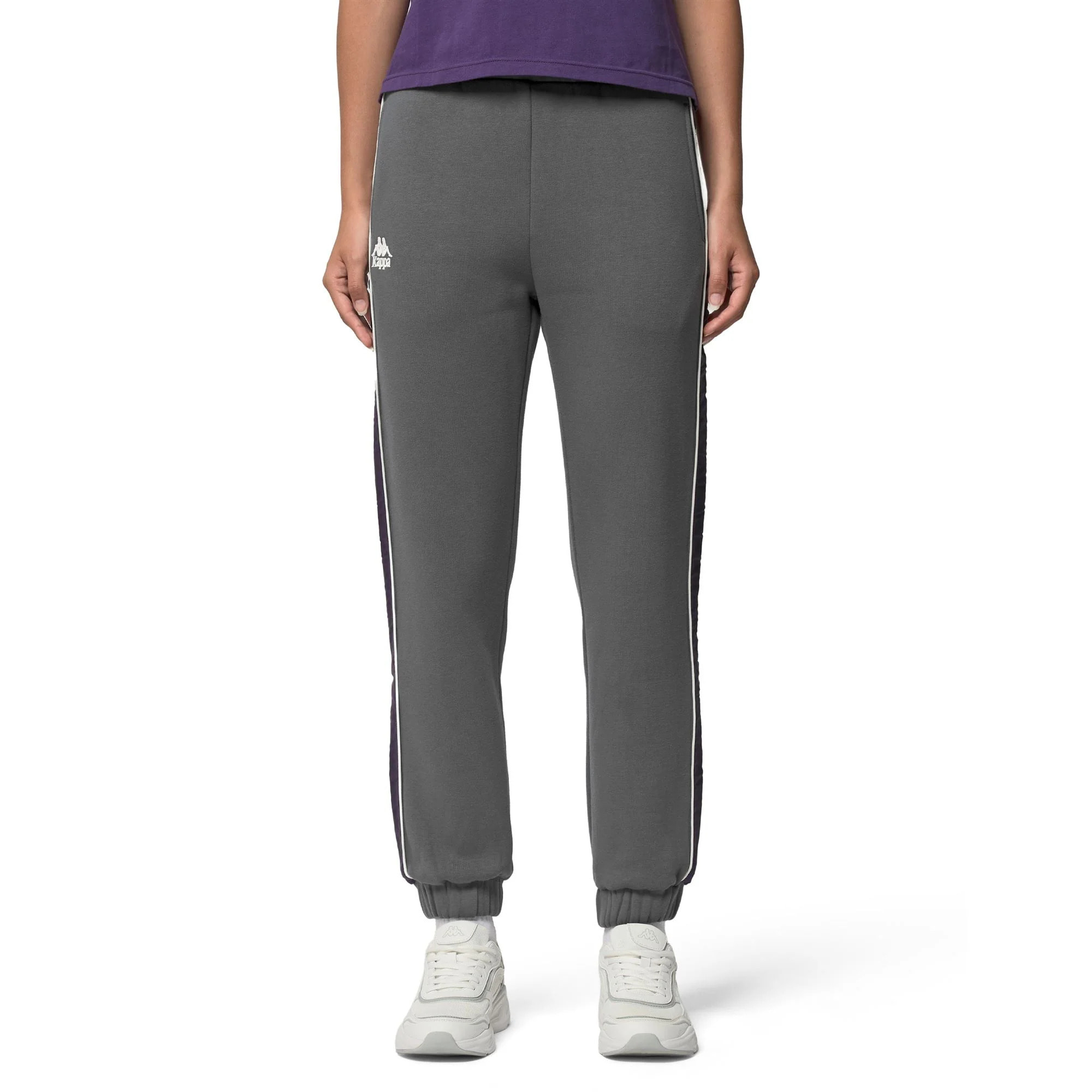 Kappa - Pantalones Mujer Gris - 222 Banda Adina 2