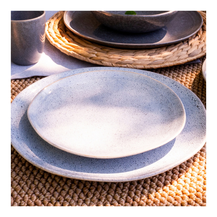 Lot de 6 assiettes à dessert, ZAO