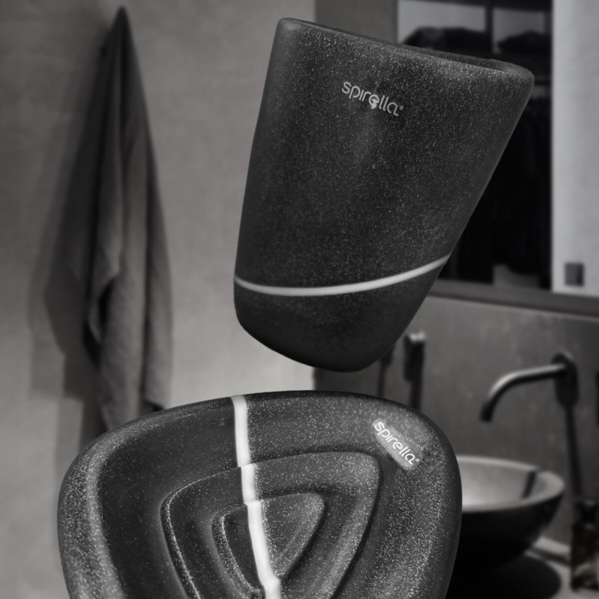 Porte savon Céramique ETNA Gris Spirella