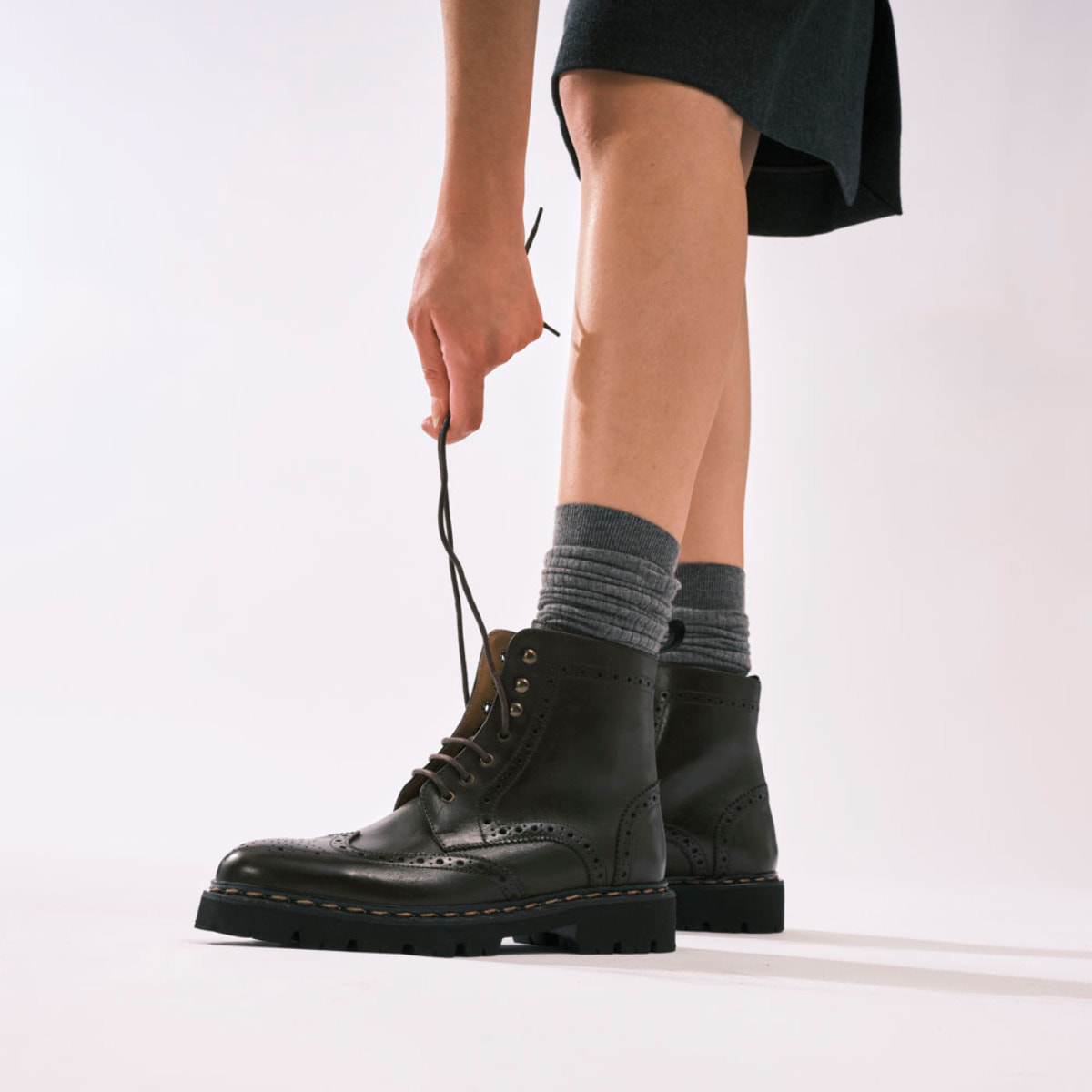 Stivaletto British Passport Nero