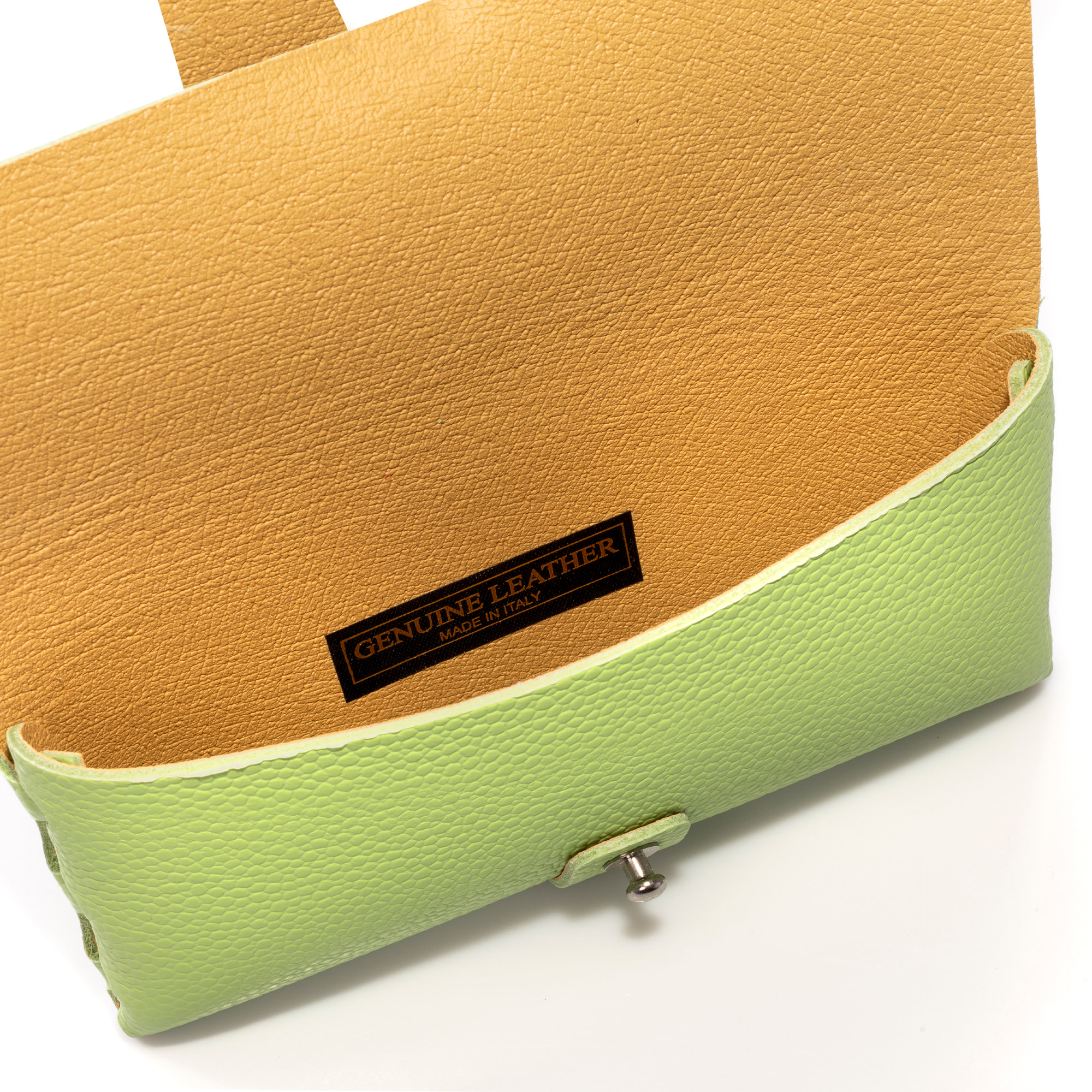 Argelato mini bolso de mano / cartera mujer. Piel auténtica Dollaro.