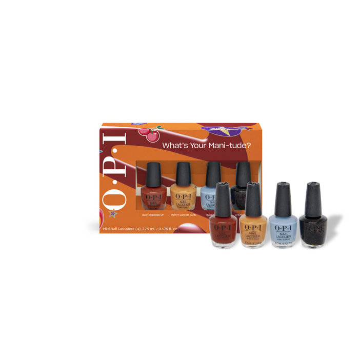 Vernis à ongles classique Nail Lacquer - Coffret de 4 minis vernis à ongles (3,75 ml