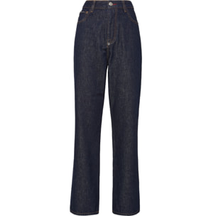 PHILIPP PLEIN Denim Trousers Loose Fit ICONIC PLEIN