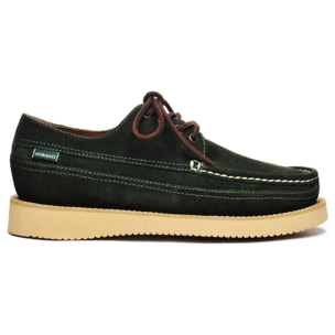 Mocassini Sebago Uomo Verde MAKWA SUEDE