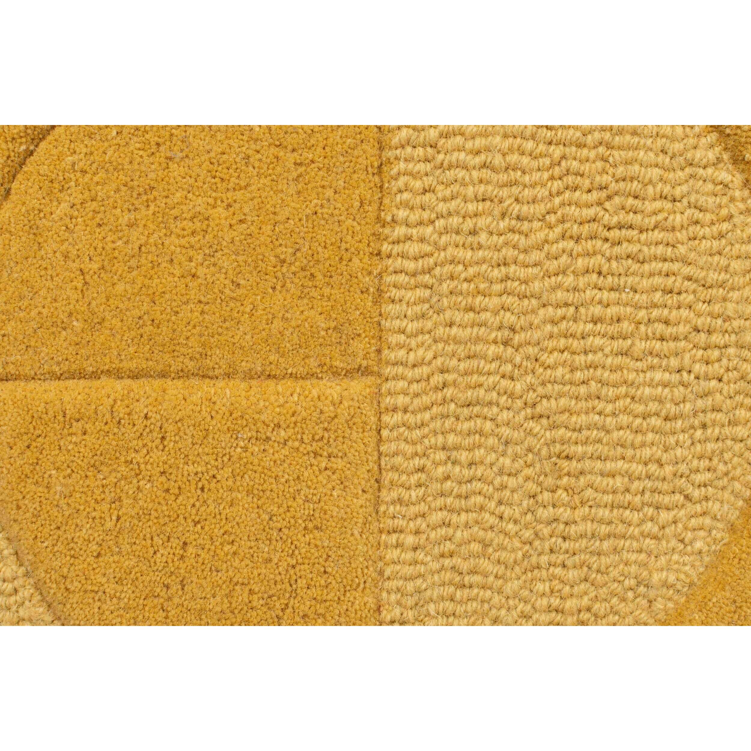 Tapis de couloir en laine GIGI Ochre