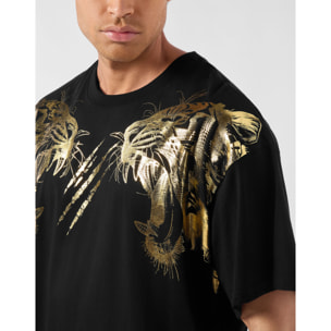 PLEIN SPORT Camiseta Cuello Redondo TIGER