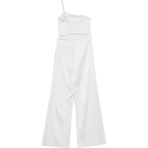 Tuta monospalla con cut out