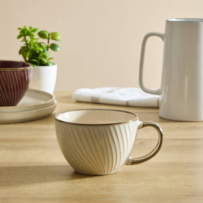 Bol à petit-déjeuner Ella 42cl blanc